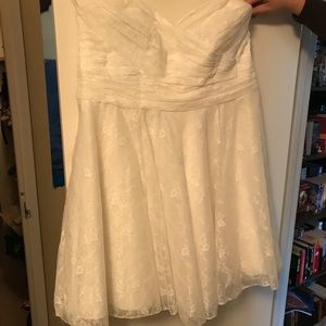 David’s Bridal wedding dress size 18.